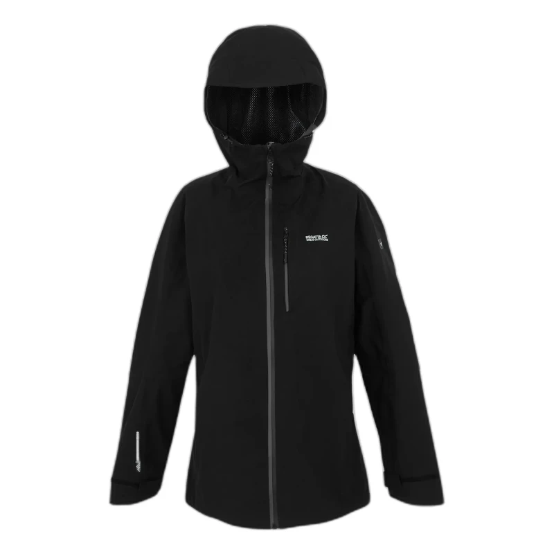 Image of Womens waterproof jacket Regatta Birchdale II Noir Female 36