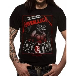 Image of Metallica - Hardwired Album Cover Mens X-Large T-Shirt - Black