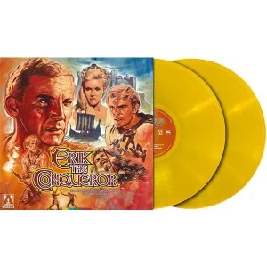 Image of Roberto Nicolosi - Erik The Conqueror - OST Translucent Yellow Vinyl