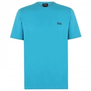 Image of Hugo Boss Small Logo T-Shirt Teal Size L Men