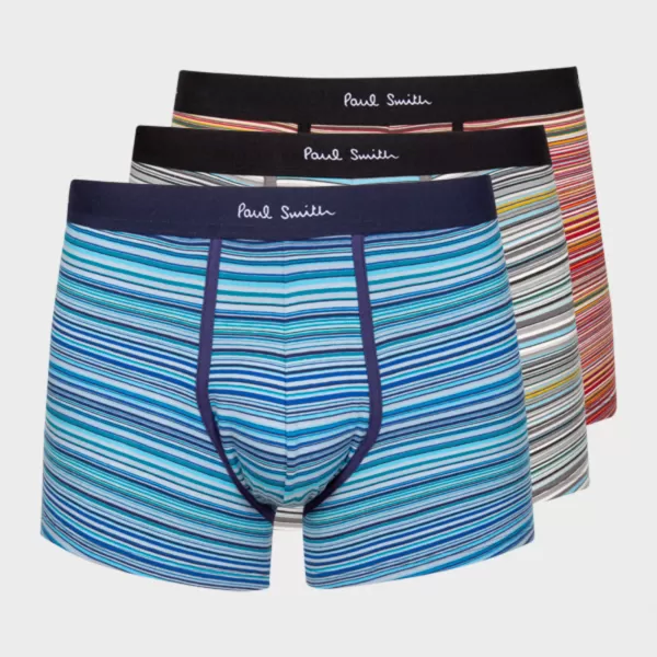 Image of Paul Smith Men Trunk 3 Pk Long Sign