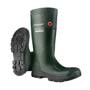 Image of FieldPRO Full Safety Safety Wellingtons Green Size 45
