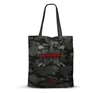Image of Stranger Things Tote Bag Hunting