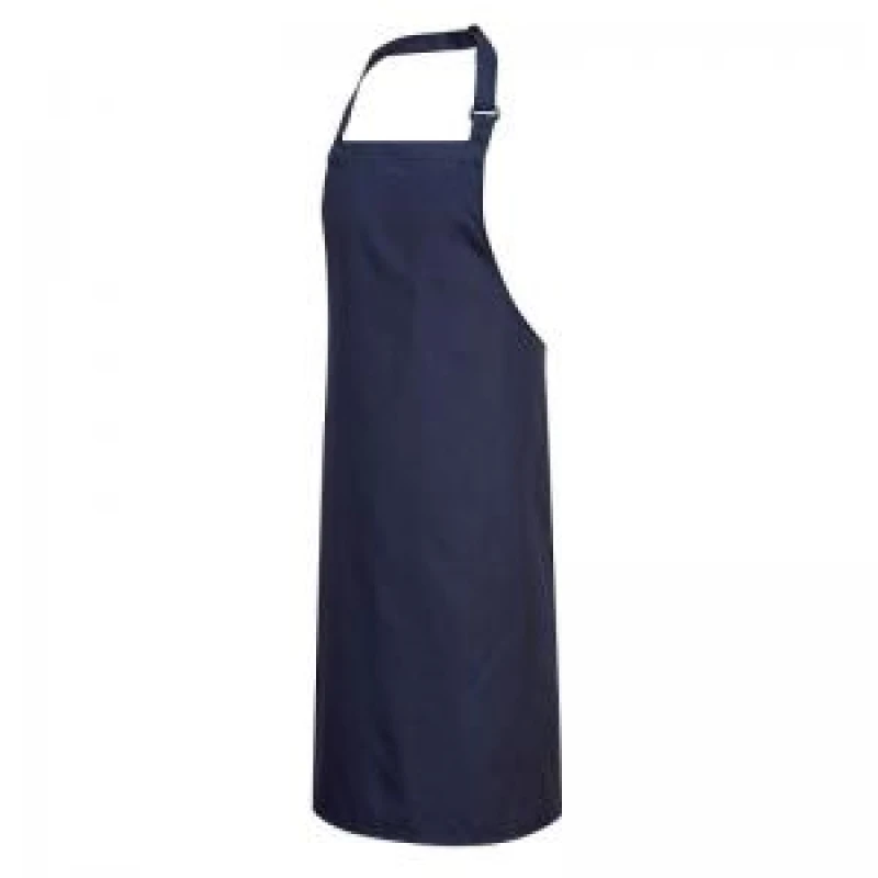 Image of Portwest PolyCotton Bib Apron S841NAR Colour: Navy