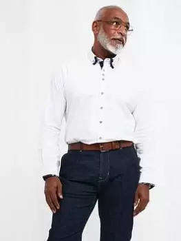 Image of Joe Browns Triple The Style Shirt - White Size M Men