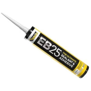 Image of Everbuild EB25 Hybrid Sealant Adhesive Anthracite 300ml