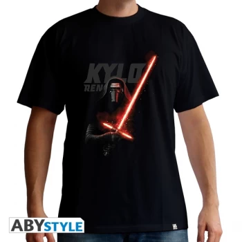 Image of Star Wars - Kylo Ren Mens Medium T-Shirt - Black