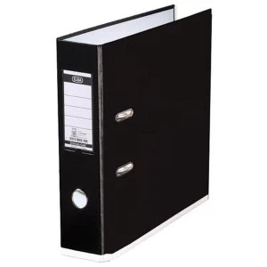 Image of Elba MyColour A4 Lever Arch File Polypropylene 80mm Black/White Single