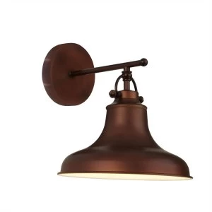 Image of 1 Light Wall Light Brown, White, E27