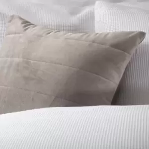 Image of Belledorm Verona Filled Cushion (One Size) (Mink) - Mink