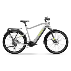 Image of Haibike Trekking 6 High Electric Hybrid Bike - Grey