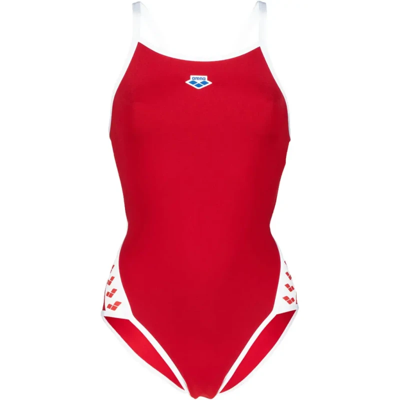 Image of Womens 1 Piece swimsuit Arena Icons Super Fly Rouge Female 44