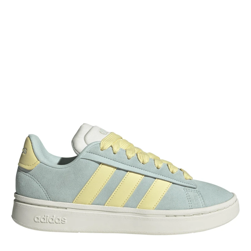 Image of adidas Womens Grand Court Alpha Low-Top Trainers Halo Mint/Almos female 3.5 (36)