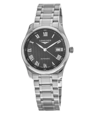 Image of Longines Master Collection Automatic 40mm Black Dial Stainless Steel Mens Watch L2.793.4.51.6 L2.793.4.51.6