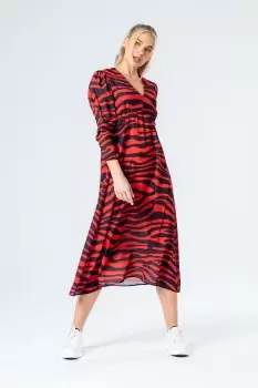 Image of HYPE BRICK TIGER WOmens DRESS