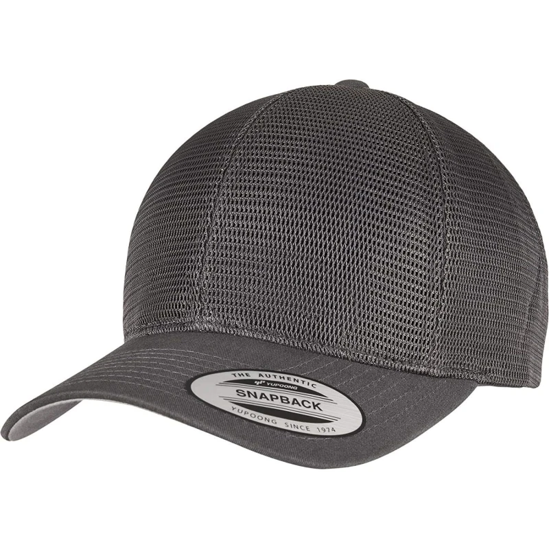 Image of Flexfit Flexfit Men Omnimesh Mesh Cap in Charcoal Charcoal One Size Male 5059699849488