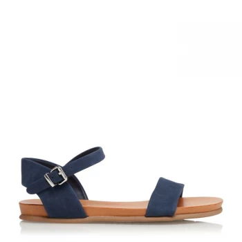 Image of Dune London Londons Flat Sandals - Navy