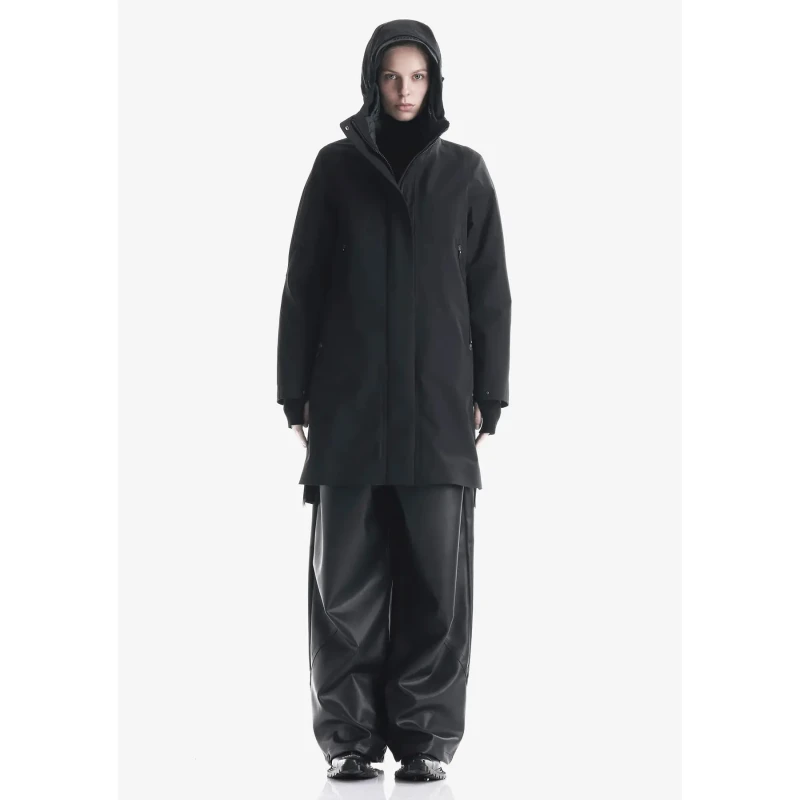 Image of Krakatau Womens parka Krakatau Planck Noir Female S