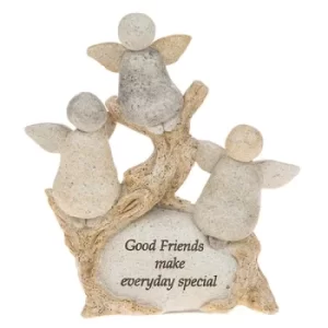 Image of Pebble Art Angel Friends