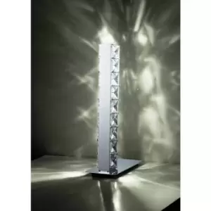 Image of Diyas - Table lamp Galaxy 3W LED 6000K polished chrome / crystal