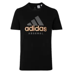Image of 2022-2023 Arsenal DNA Graphic Tee (Black)