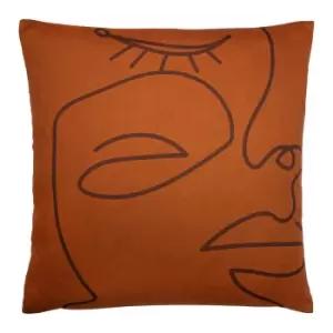 Image of Karma Abstract Cushion Multicolour, Multicolour / 50 x 50cm / Polyester Filled