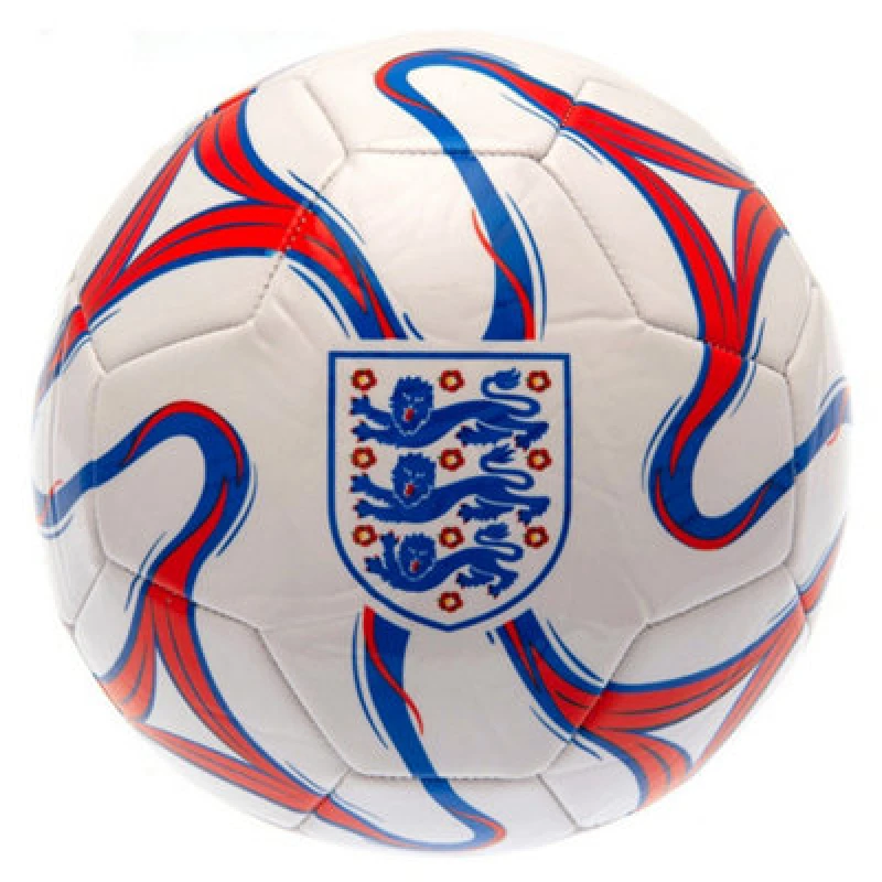 Image of England Fa Cosmos Football White/blue/red (5)
