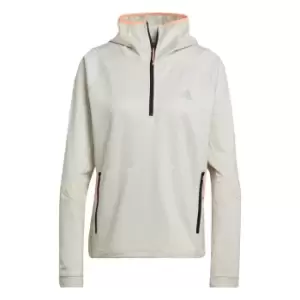 Image of adidas X-City COLD. RDY Running Cover-Up Womens - Grey