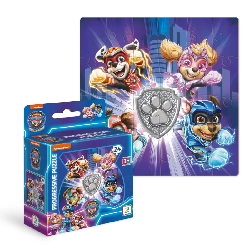 Image of DODO Paw Patrol Puzzle - Mighty heros 24 Pieces - Multi Multi One Size