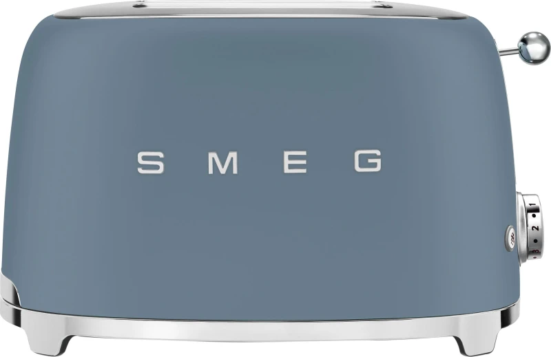 Image of Smeg 50's Retro TSF01SBMUK 2 Slice Toaster - Storm Blue