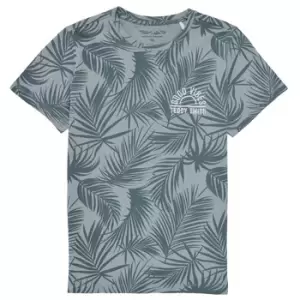 Image of Teddy Smith T-LUC boys's Childrens T shirt in Blue - Sizes 8 years,10 years,12 years,14 years