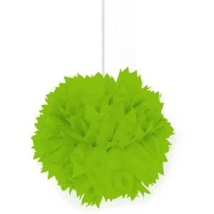 Image of Pompom Decoration Lime Green