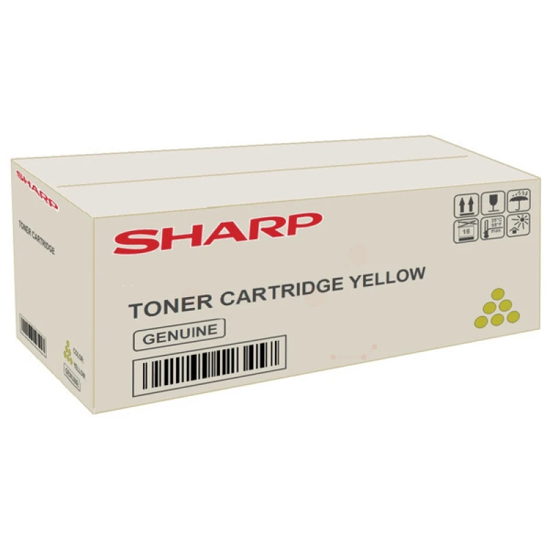 Image of Sharp MXC-50TY Toner yellow. 13K pages/5% for Sharp MX-C 407 F