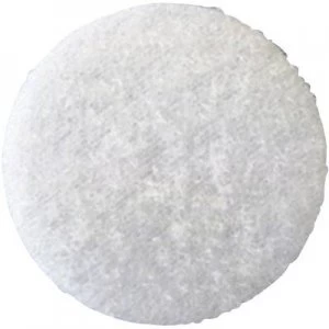 Image of Hook and loop stick on dot stick on Hook pad 35mm White