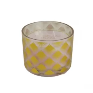 Image of Deco Glam 2 Wick Wax Filled Candle Pot Prosecco Scent