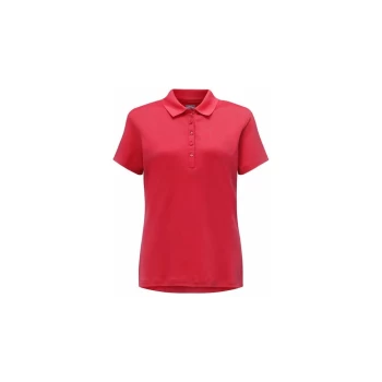 Image of Callaway Ladies Essential Micro Polo Shirt - Tango Red - XS Size: XS