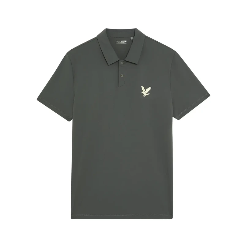 Image of Lyle & Scott Golf Mens Course Polo Shirt - Grey Grey WLL7T Male M,S