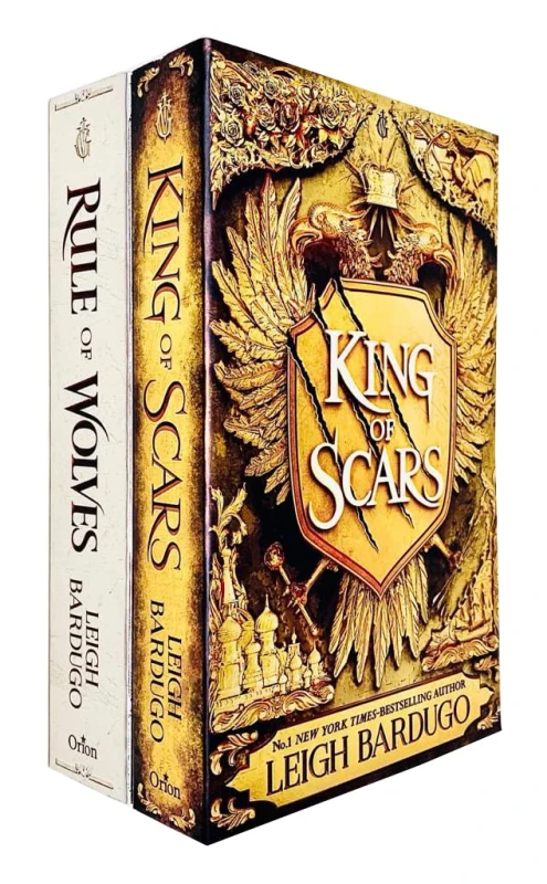 Image of King Of Scars And Rule Of Wolves 2 Book Set Leigh Bardugo Grishaverse Duology Complete Leigh Bardugo Books