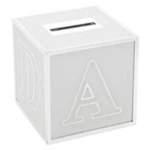 Image of ABC Cream Silver Money Box