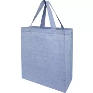Image of Pheebs Recycled Tote Bag (33cm x 28cm x 15.5cm) (Blue Heather) - Bullet