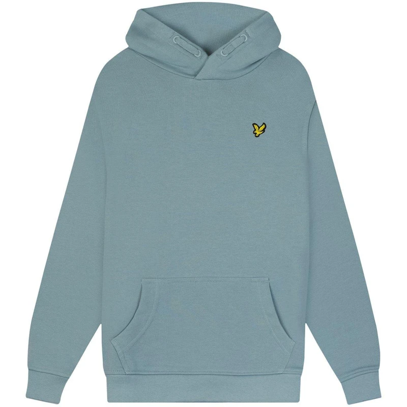 Image of Lyle and Scott Classic Hoodie Juniors - Blue Blue One Size
