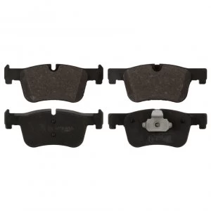 Image of febi bilstein 16884 brake pads (Set of 4) (front axle)