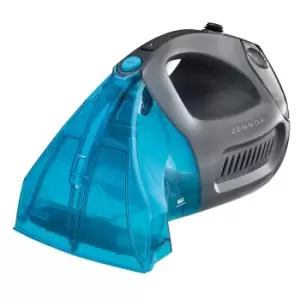 Image of Zennox G4630 Handheld Carpet and Upholstery 0.3L Washer - Grey and Turquoise