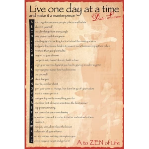 Image of Dalai Lama A to Zen Maxi Poster
