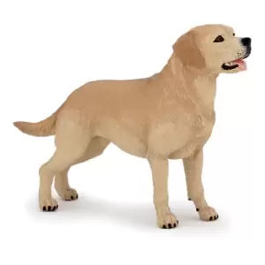Image of Papo Dog and Cat Companions Labrador Toy Figure, 10 Months or...