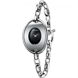 Image of Calvin Klein Ladies Distinctive Stainless Steel Watch - K3H2M121