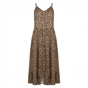 Image of Vero Moda Vero Moda Morning Cover Up Dress - TIGERS EYE AOP