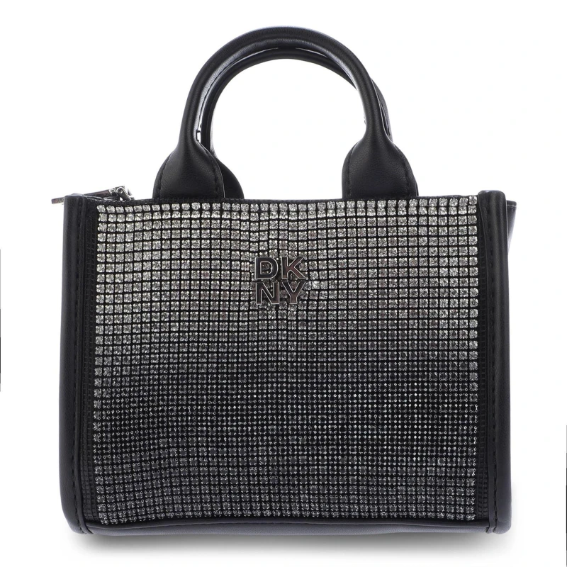 Image of DKNY Hadlee Mini Crossbody Bag Black Silver female One Size