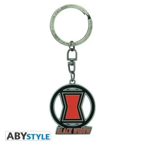 Image of Marvel - Black Widow Metal Keychain