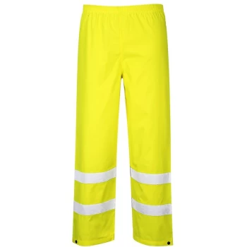 Image of S480YERS - sz S Hi-Vis Traffic Trousers - Yellow - Portwest